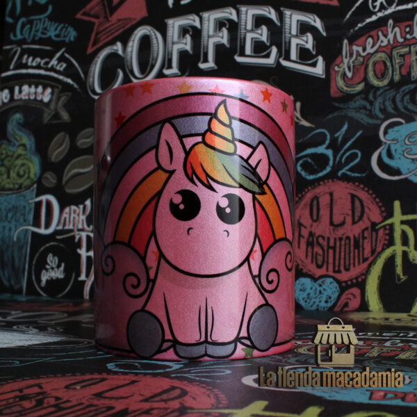 Mug Nacarado Unicornio