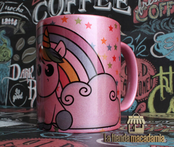 Mug Nacarado Unicornio - Imagen 2