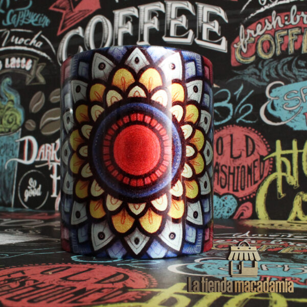 Mug Nacarado Mandala