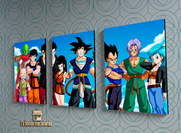 Triptico Dragón Ball Z