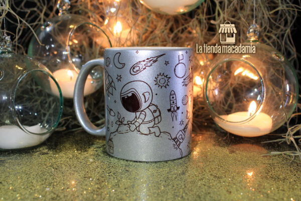 Mug Nacarado Astronauta