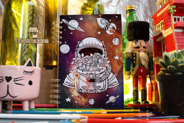 Libreta de Pasta Dura Astronauta