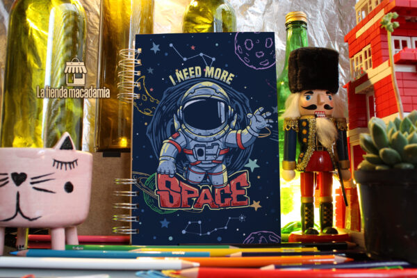 Libreta de Pasta Dura Astronauta