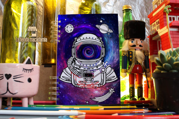 Libreta de Pasta Dura Astronauta