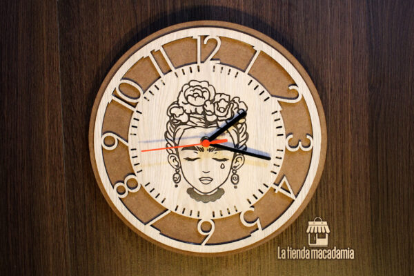 Reloj de Pared Frida Kahlo