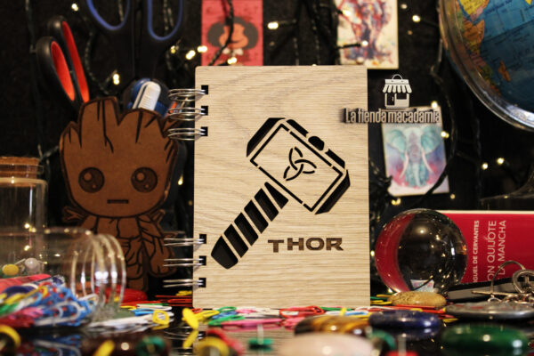 Libreta de Madera Thor