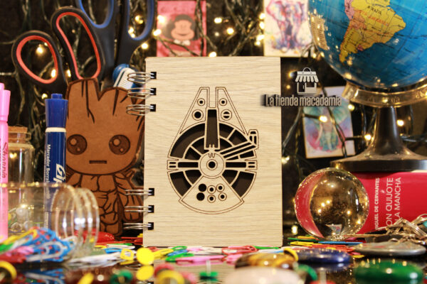 Libreta de Madera Star Wars