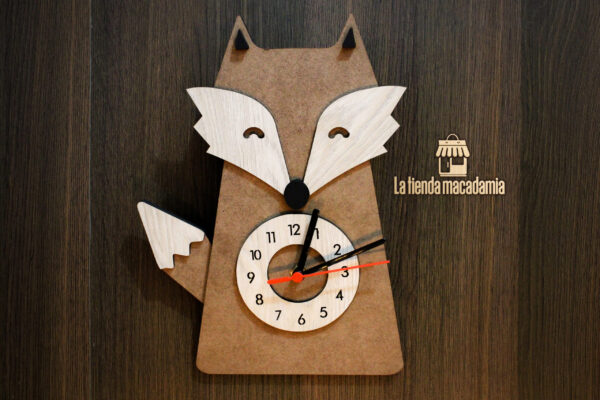 Reloj de Pared Zorro