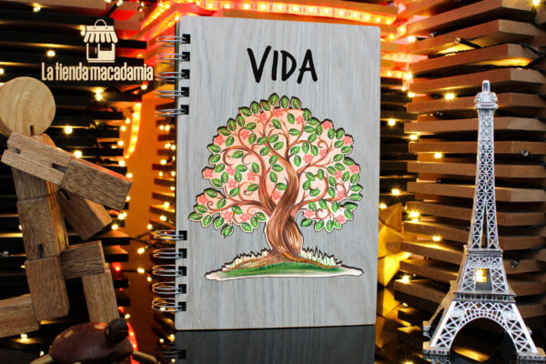 Libreta de Madera Arbol