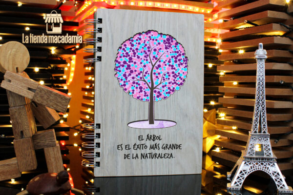 Libreta de Madera Arbol