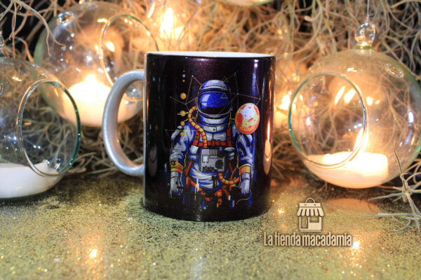 Mug Nacarado Astronauta