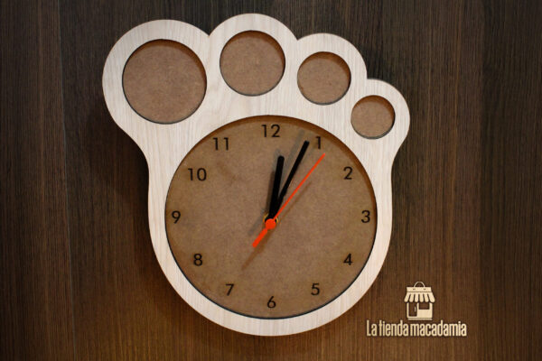 Reloj de Pared Huellita