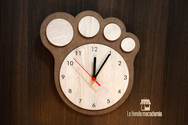 Reloj de Pared Huellita